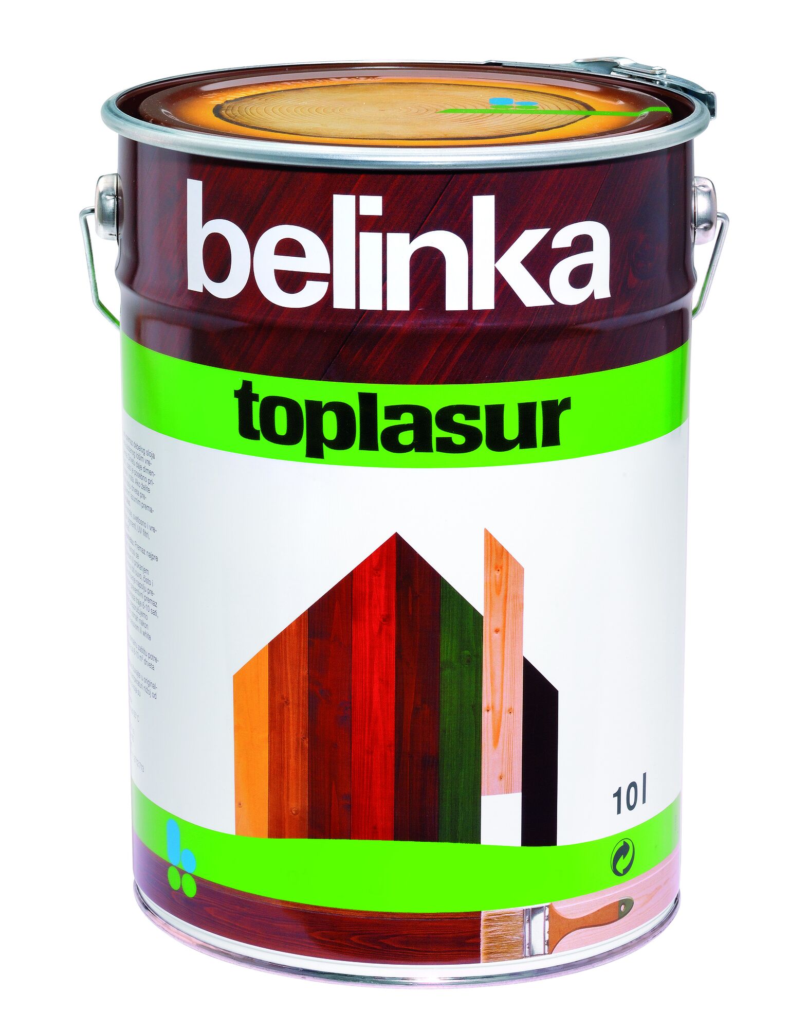 Лазурь для дерева Belinka Toplasur №17 Тик 10 л 2