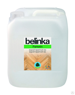 Паркетный водный лак Belinka 1 л полуматовый 