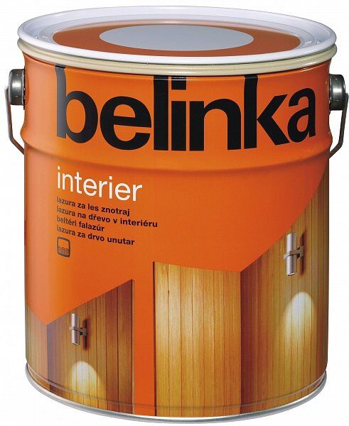 Покрытие для дерева Белинка интерьер Belinka Interier 0,75 л №77 золотой