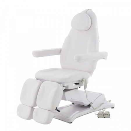 Педикюрное кресло с электроприводом ММКП-2 (КО-190DP-03), цвет белый