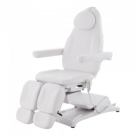 Педикюрное кресло с электроприводом ММКП-3 (КО-195DP-00), цвет белый